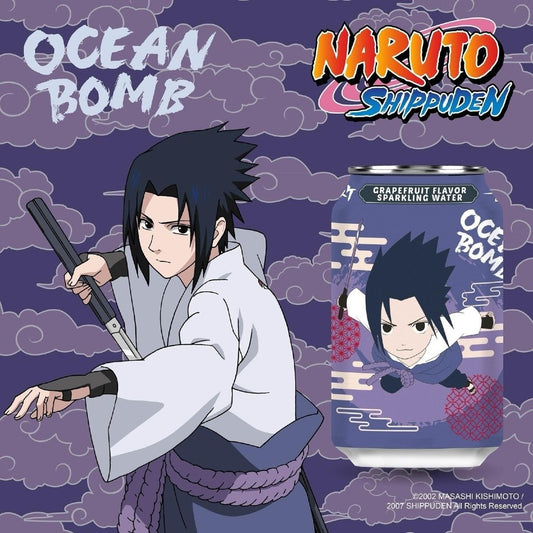 Refrigerante Sabor Toranja Naruto Shippuden 330ml Ocean Bomb