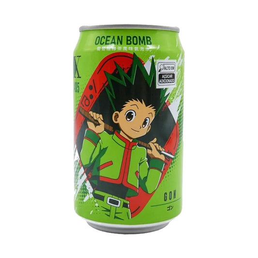 Refrigerante Sabor Chá Verde e Toranja Hunter X Hunter 330ml Ocean Bomb