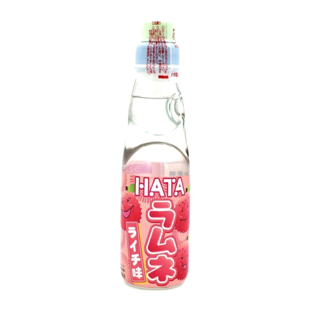 Refrigerante Japonês Ramune Hata Sabor Lichia 200ml