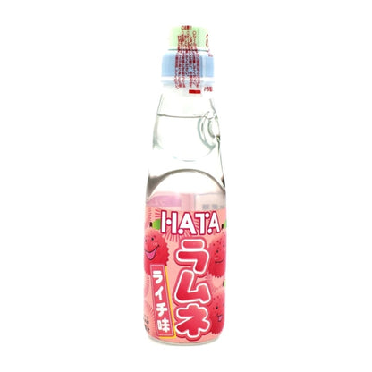 Refrigerante Japonês Ramune Hata Sabor Lichia 200ml