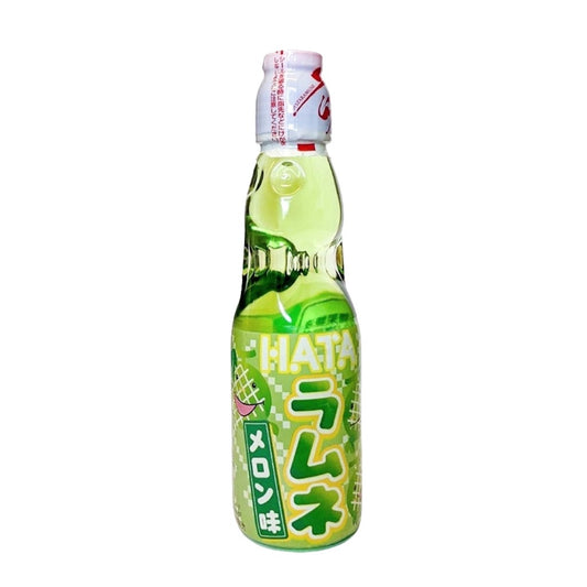 Refrigerante Ramune Hata Sabor Melão 200ml - Importado Japão