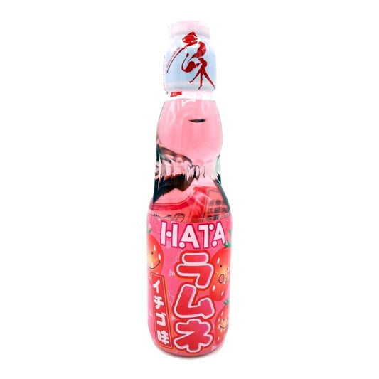 Refrigerante Ramune Sabor Morango 200ml Hata