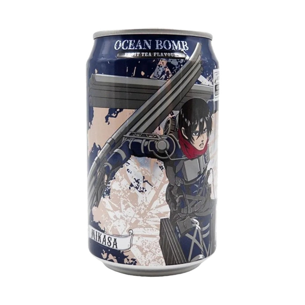 Refrigerante Sabor Chá de Frutas Attack on Titan 330ml Ocean Bomb