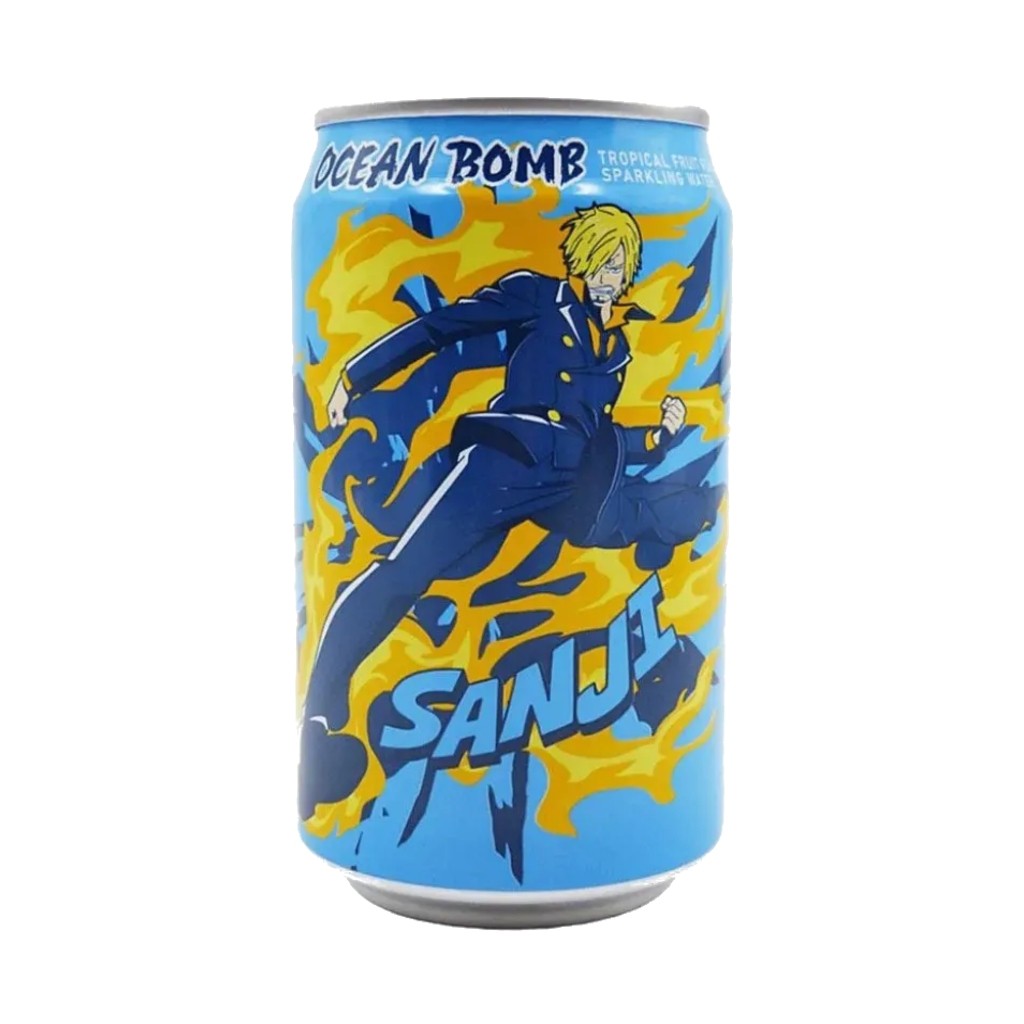 Refrigerante Sabor Frutas Tropicais Soda One Piece 330ml Ocean Bomb