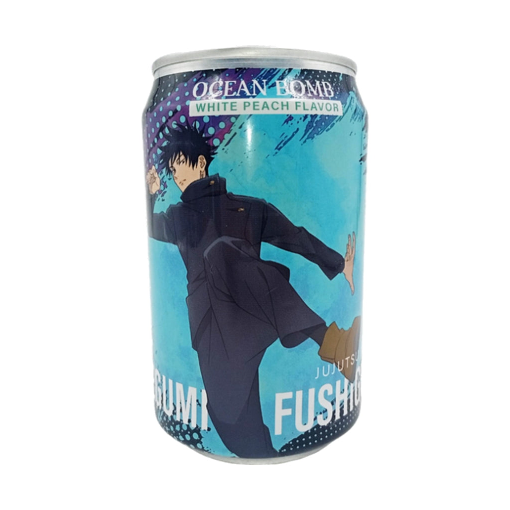 Refrigerante Sabor Pêssego Jujutsu Kaisen 330ml Ocean Bomb