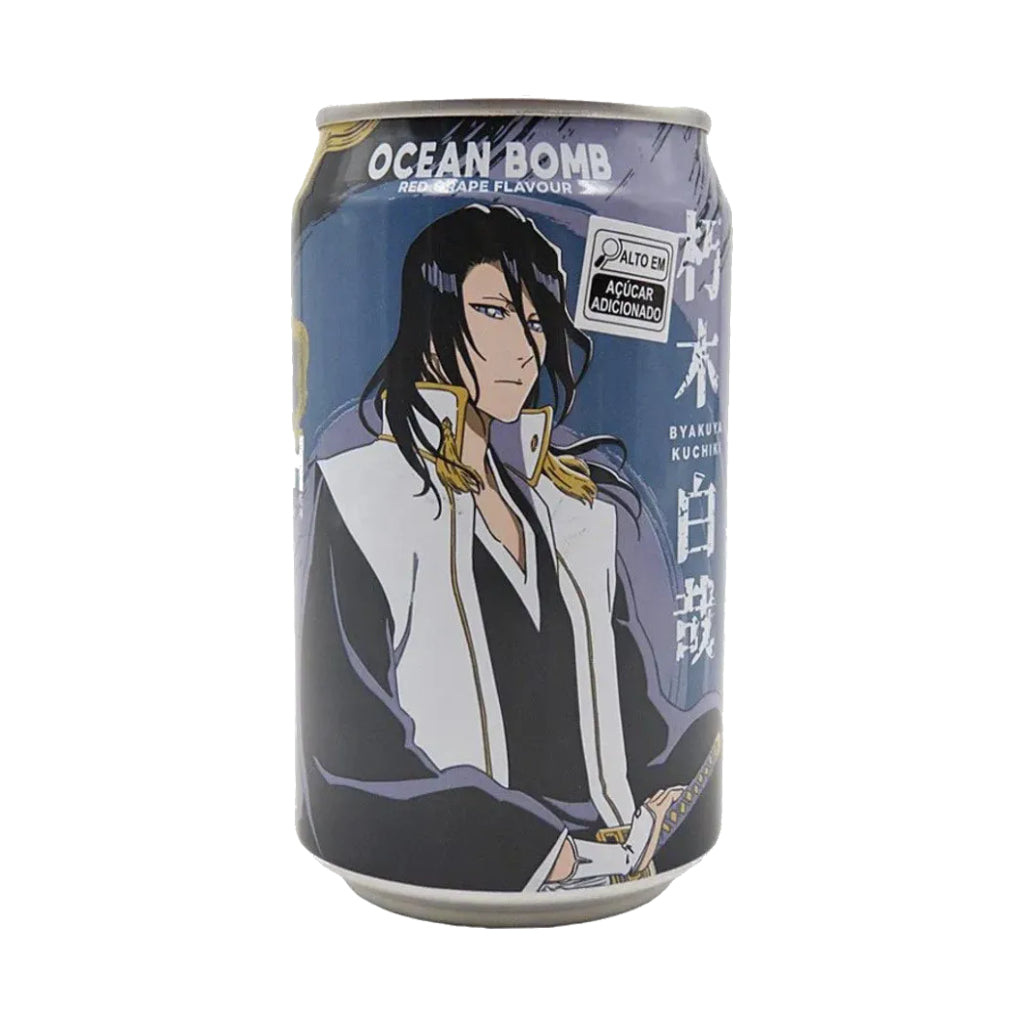 Refrigerante Sabor Uva Vermelha Bleach 330ml Ocean Bomb