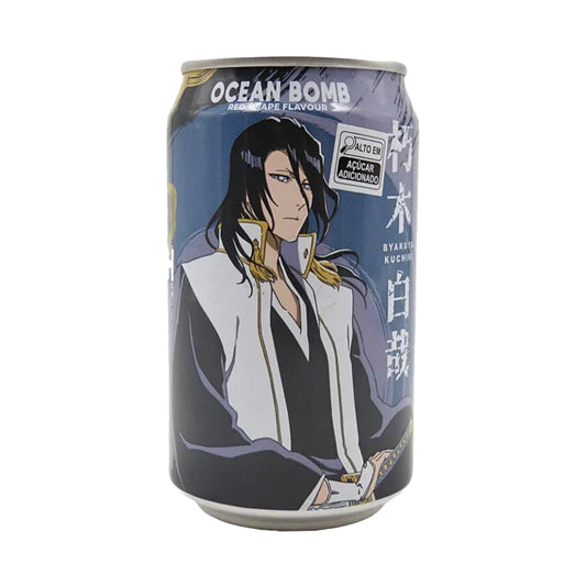 Refrigerante Sabor Uva Vermelha Bleach 330ml Ocean Bomb