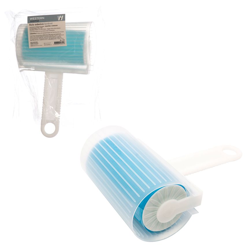 Rolo Tira Pelo Adesivo Lavavel