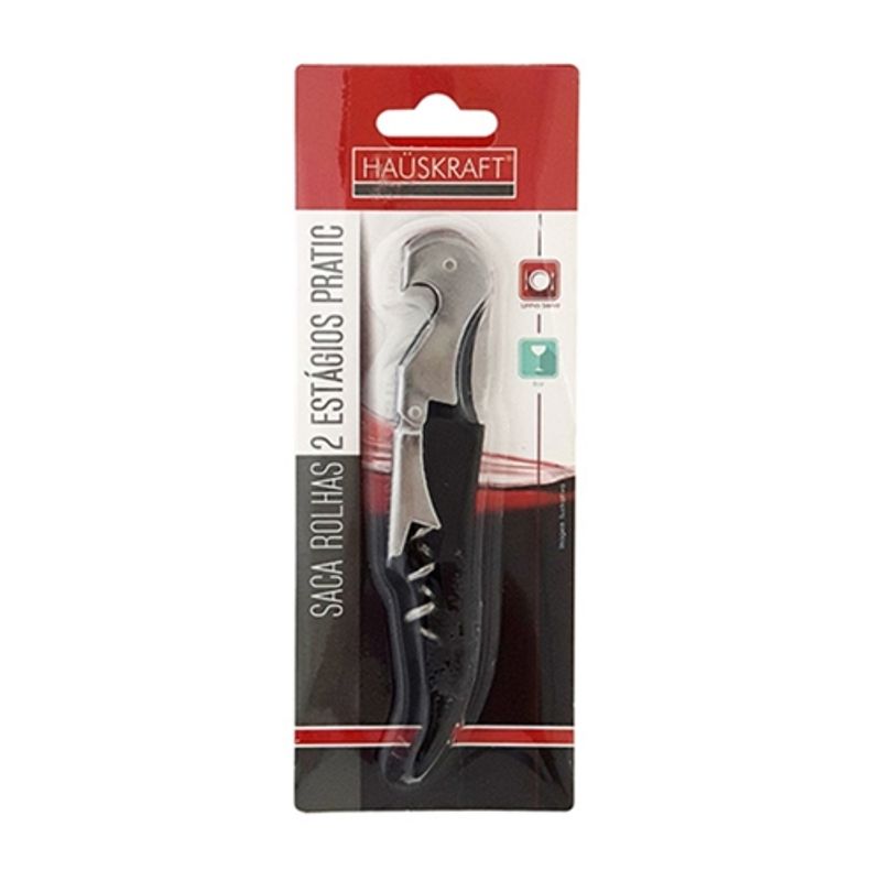 Saca Rolhas 2 Estágios Pratic