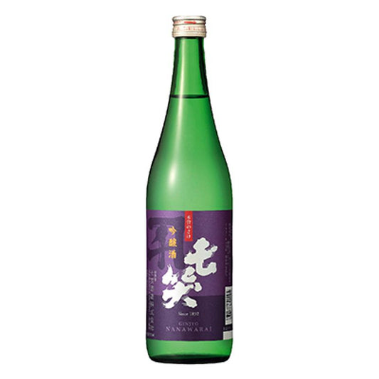 Sake Honjozo Ginjo 720ml Nanawarai