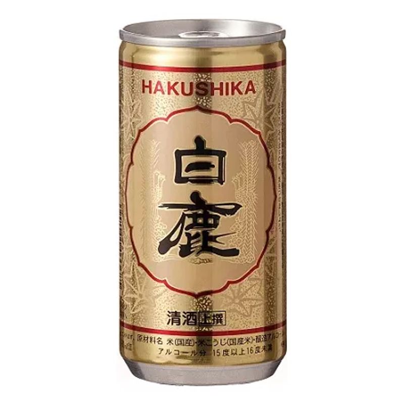 Sake Seco Josen Aluminum 180ml Hakushika