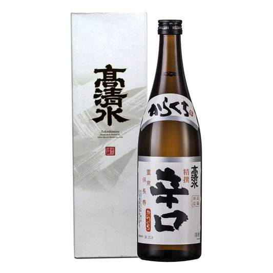 Sake Takashimizu Honjozo Seisen Karakuchi 720ml