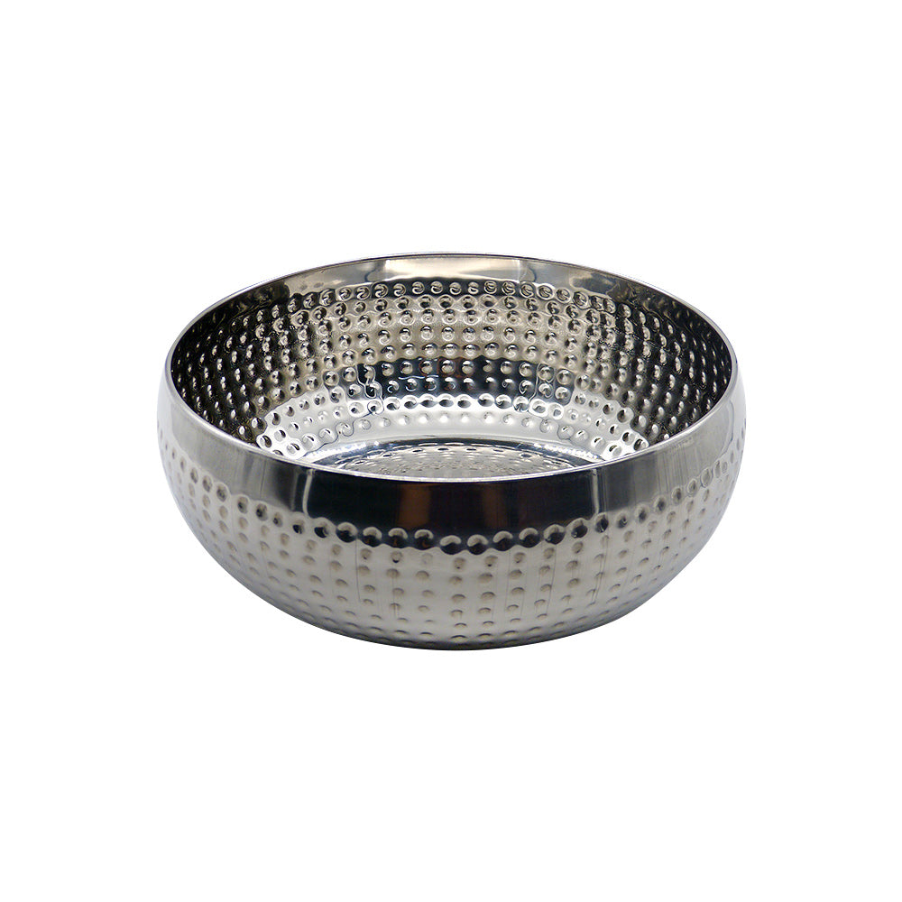 SALADEIRA INOX MARTELADO 24X10CM MIMO STYLE