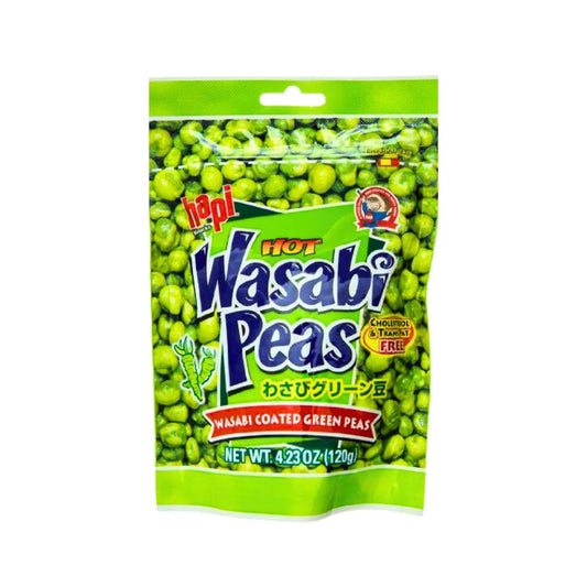 Salgadinho de Ervilha Sabor Wasabi 120g Hapi Snacks