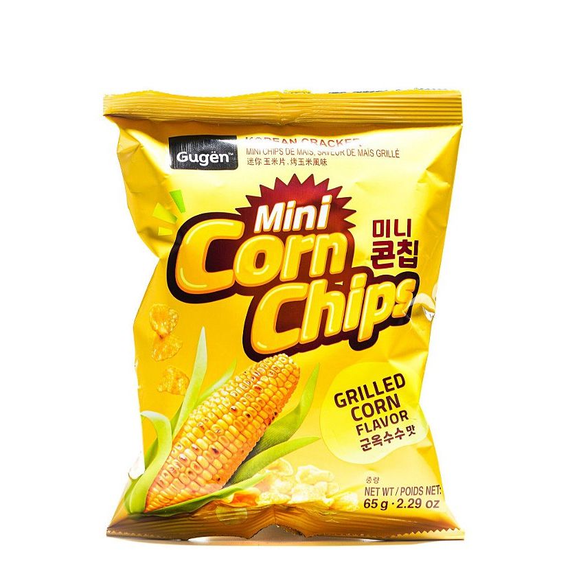 Salgadinho Mini Corn Chips Grelhado 65g