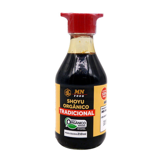 Shoyu Orgânico Tradicional 210ml Mn Food