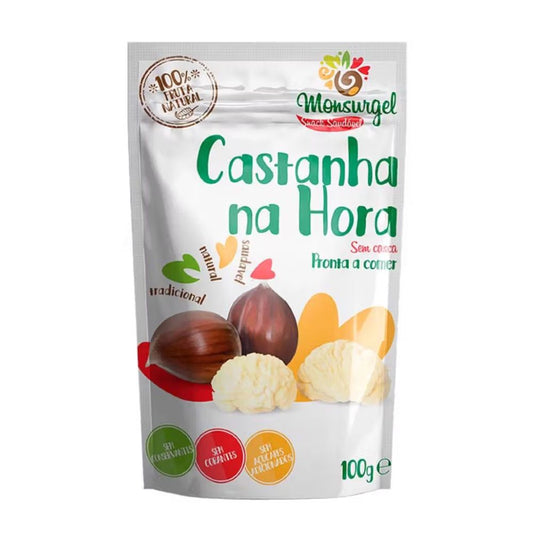 Snack Castanha Na Hora 100g Monsurgel