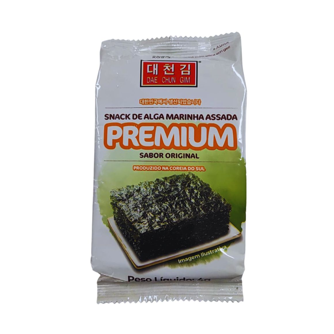 Snack de Alga Marinha Sabor Original Okazunori 4g Tokyo Foods