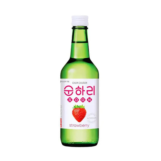 Bebida Coreana Soju Chum Churum Morango 360ml