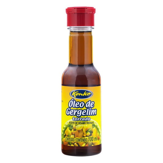Óleo de Gergelim Torrado Kenko 100ml 100% Natural