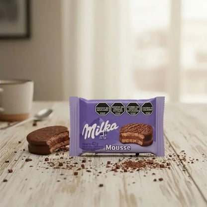Alfajor Milka Mousse de Chocolate ao Leite 42g