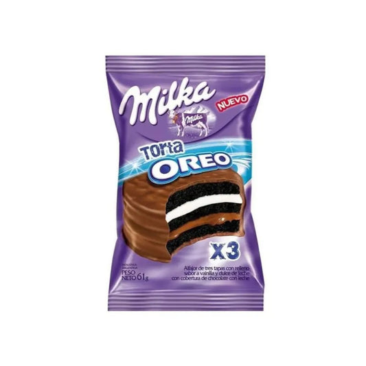 Alfajor Milka Oreo Baunilha e Doce de Leite 61g