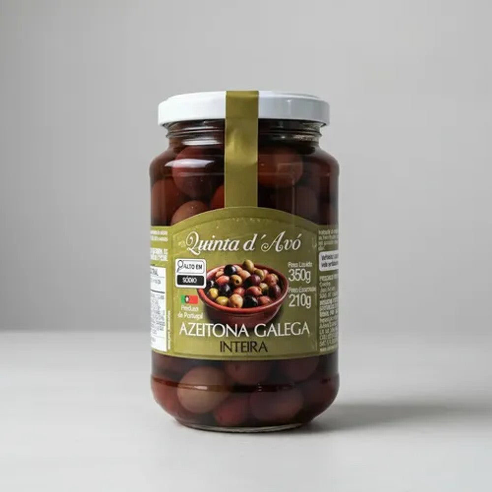 Azeitona Galega Quinta d'Avó 350g - Conserva Premium de Portugal