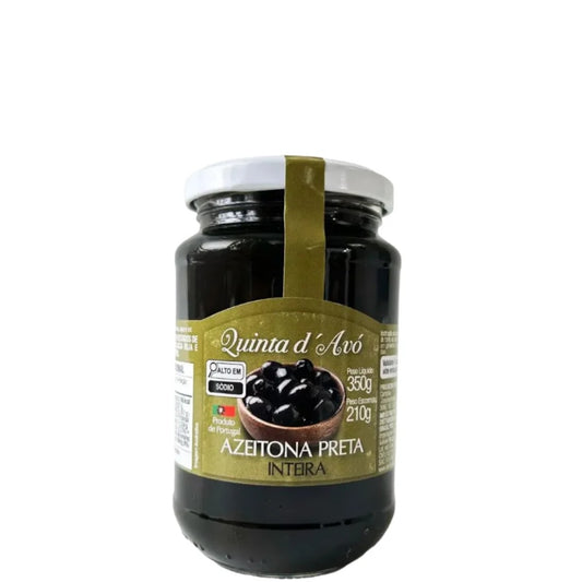 Azeitona Preta Quinta d'Avó 350g
