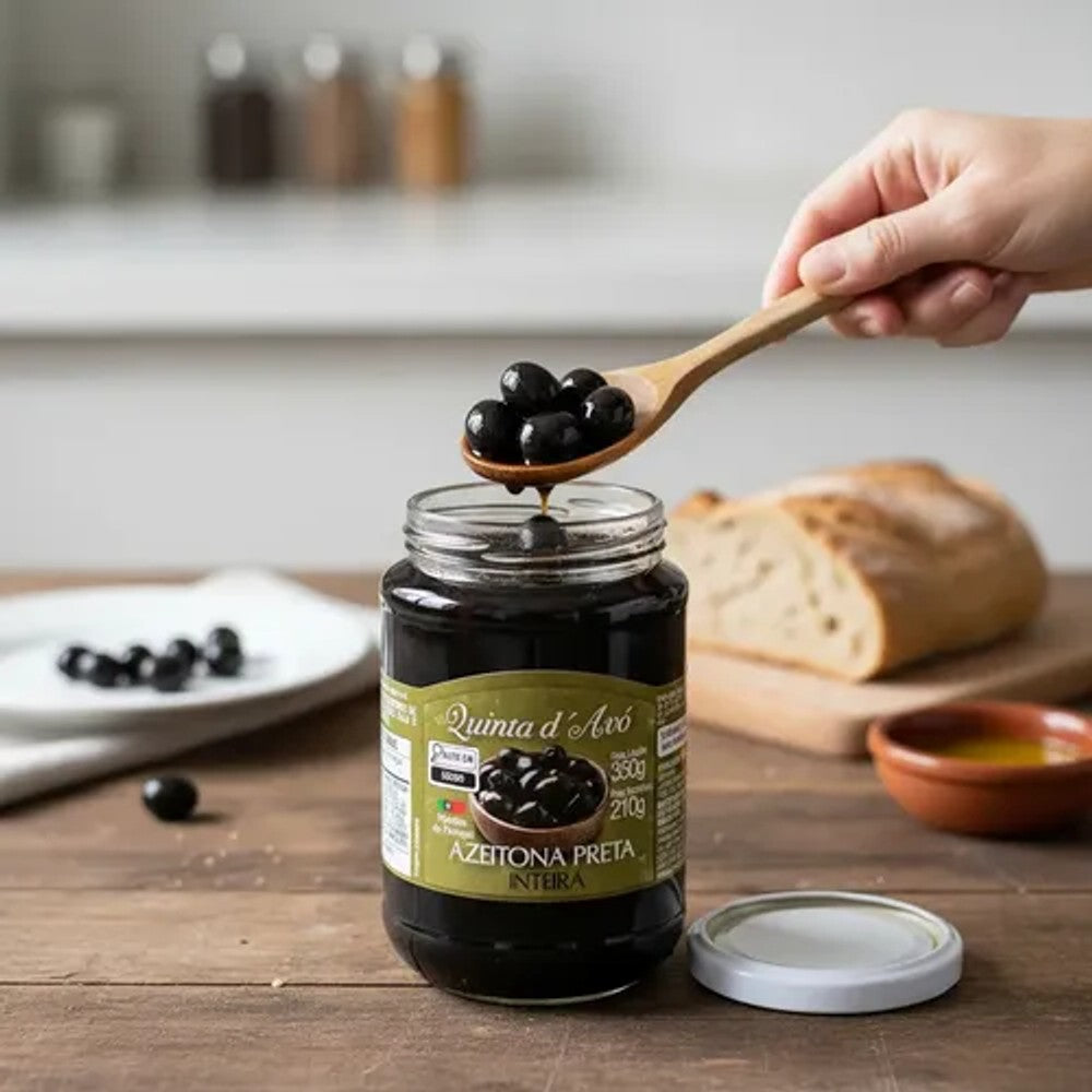 Azeitona Preta Quinta d'Avó 350g