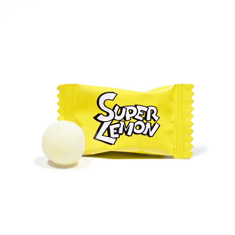 Bala Super Lemon Nobel 76g - Bala Dura Azeda Importada