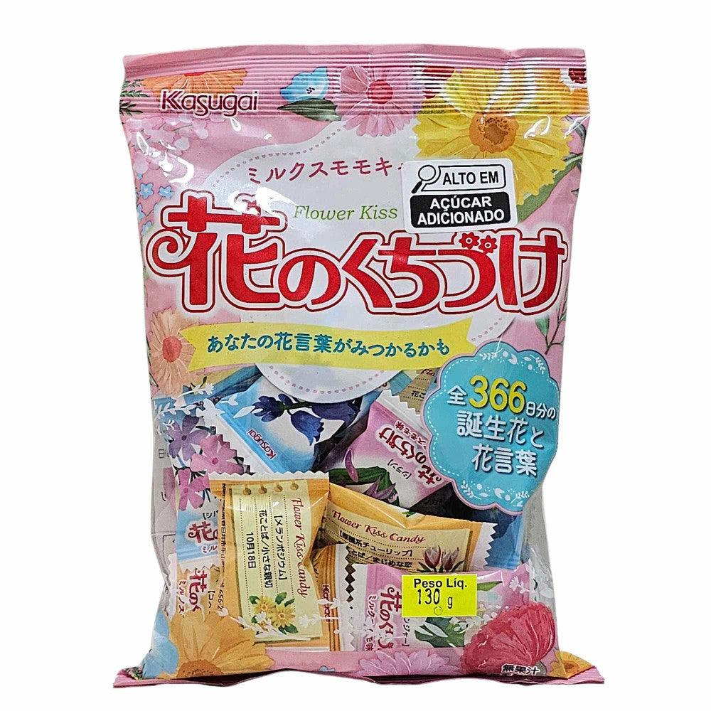 Bala de Ameixa Hana No Kuchizuke Kasugai 130g