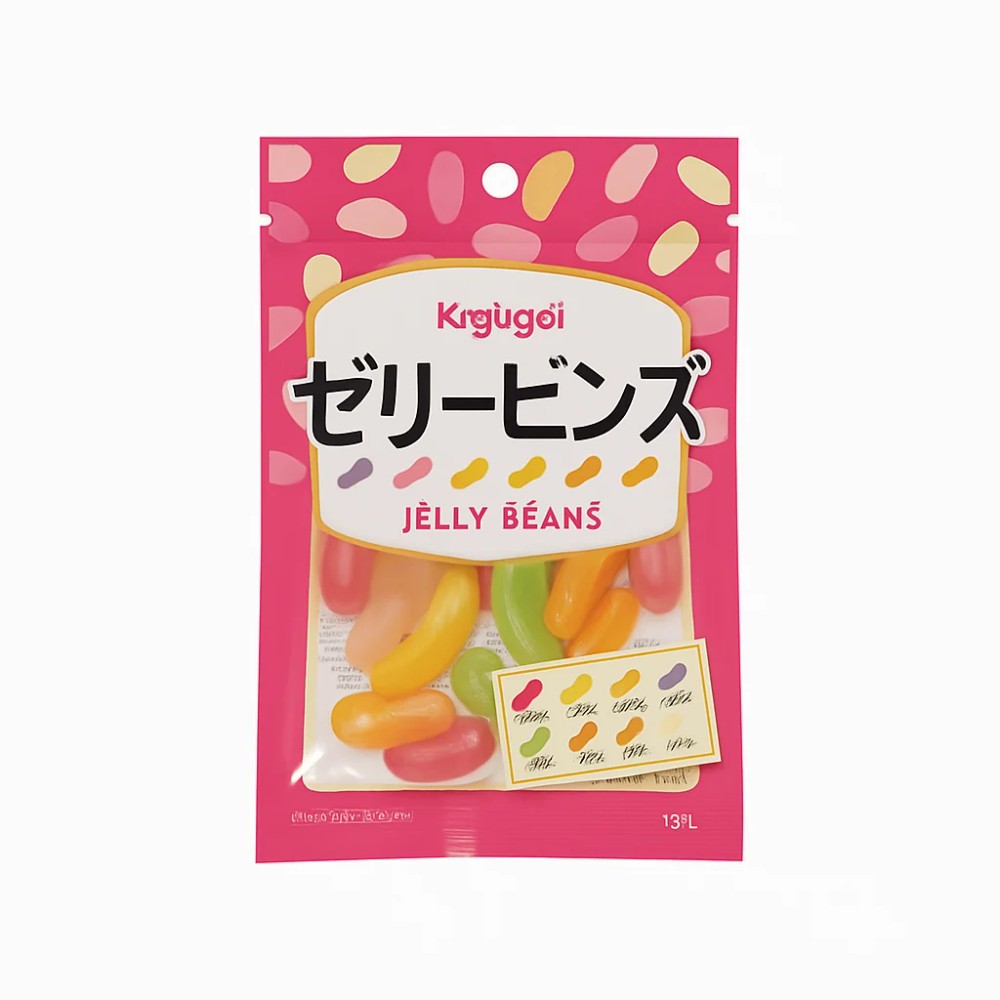 Bala de Goma Jelly Beans Kasugai 76g
