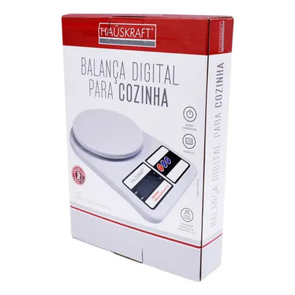 Balança Digital de Cozinha Hauskraft 10kg Alta Precisão