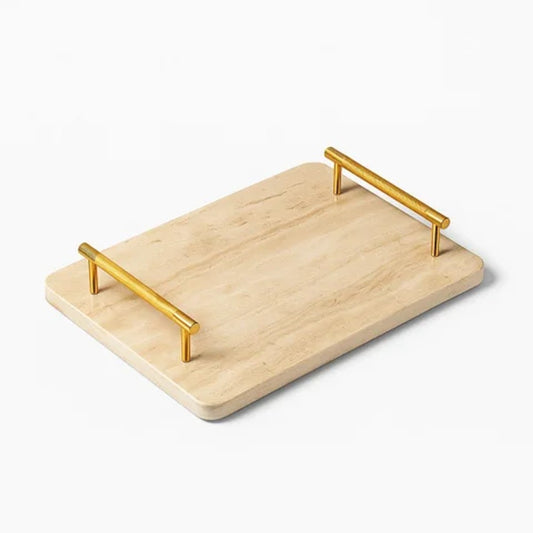 Bandeja Organizadora Forma Inox Cobre 25x15cm para Bancada e Lavabo