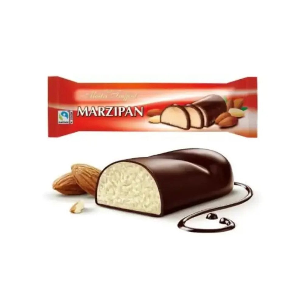 Barra de Chocolate Amargo com Marzipan Maitre Truffout 100g