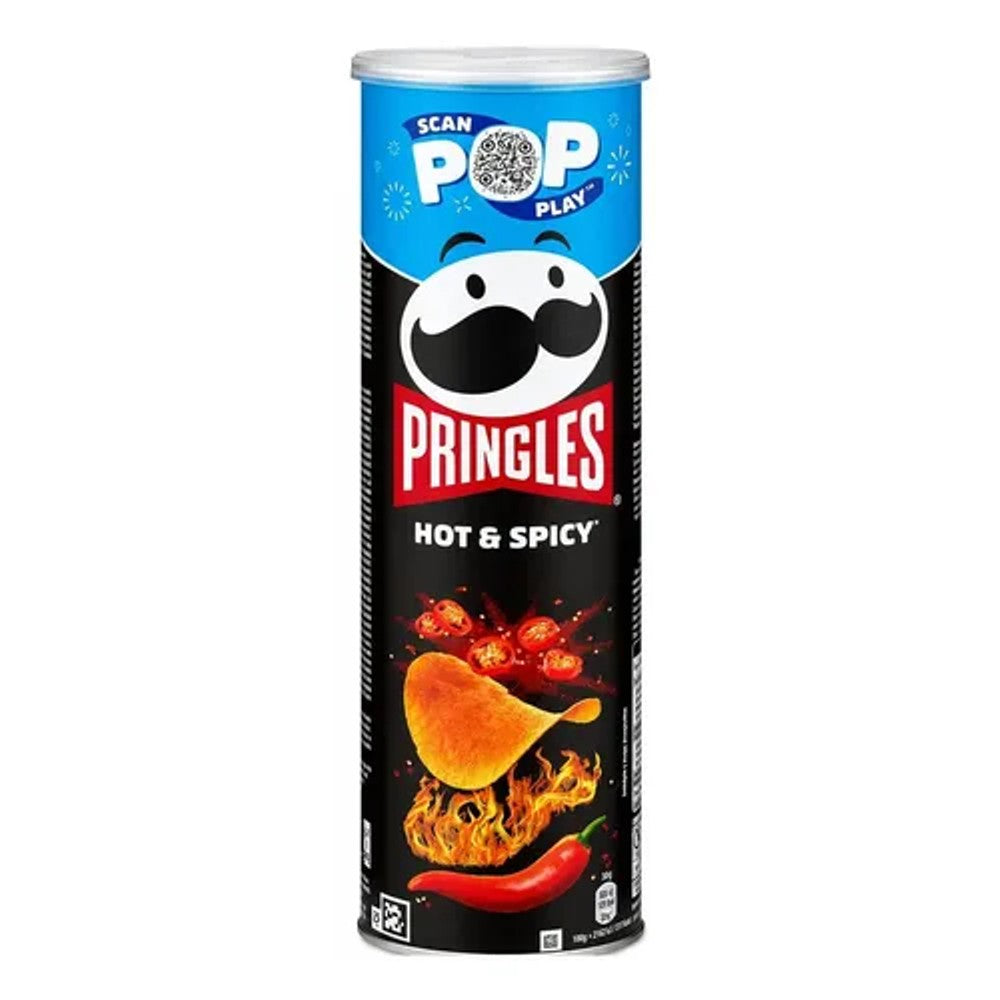 Batata Chips Pringles Hot & Spicy Pimenta Picante 175g