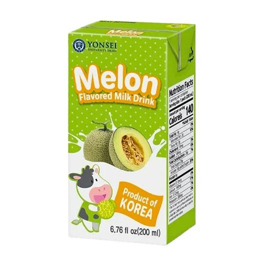 Bebida Láctea Coreana Yonsei Sabor Melão 190ml