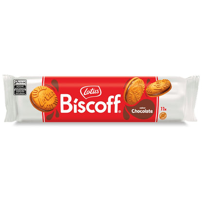 Biscoito Biscoff Sandwich Chocolate ao Leite Lotus 110g