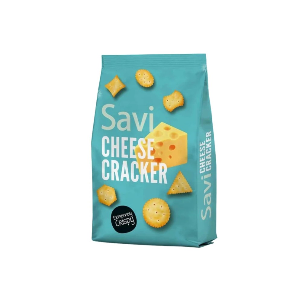 Biscoito Cracker Sabor Queijo Savi Empório Daruma 400g