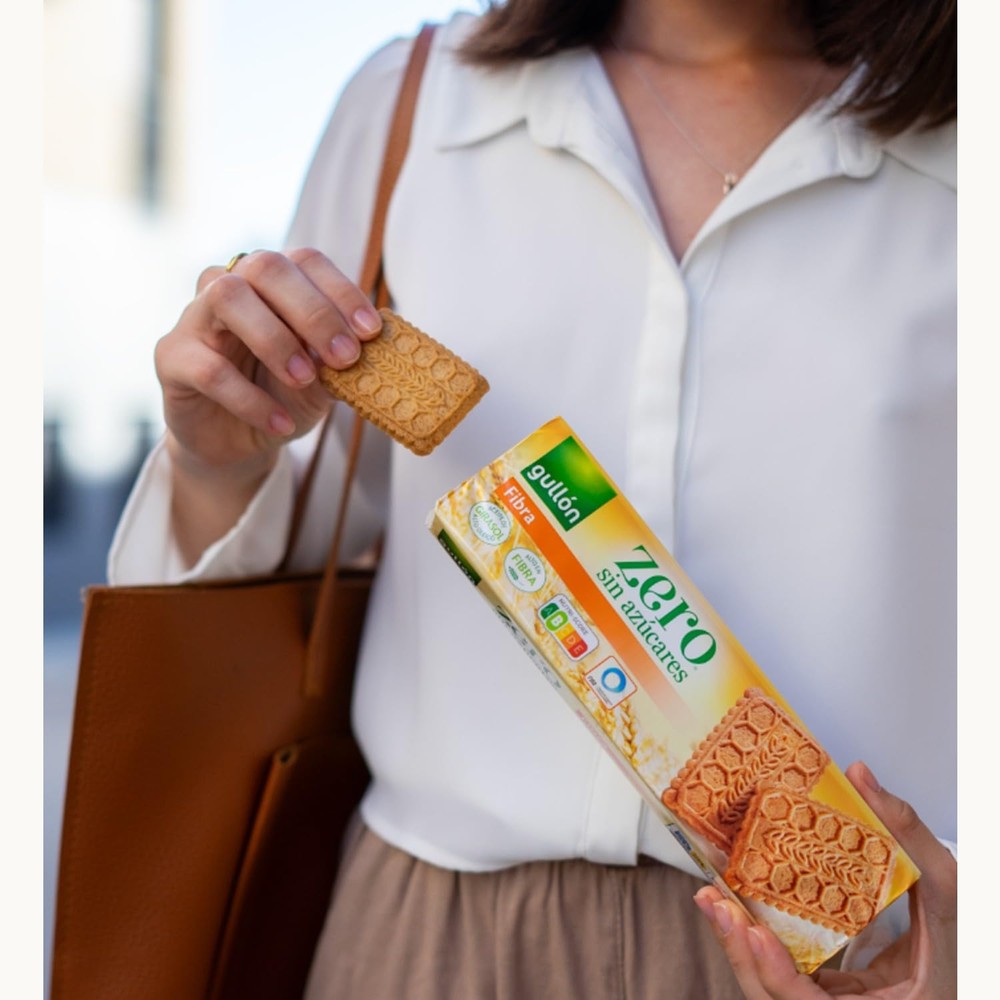 Biscoito Fibra Integral Gullón Zero Açúcar 170g