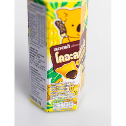 Biscoito Koala Lotte Recheio Chocolate com Banana 37g