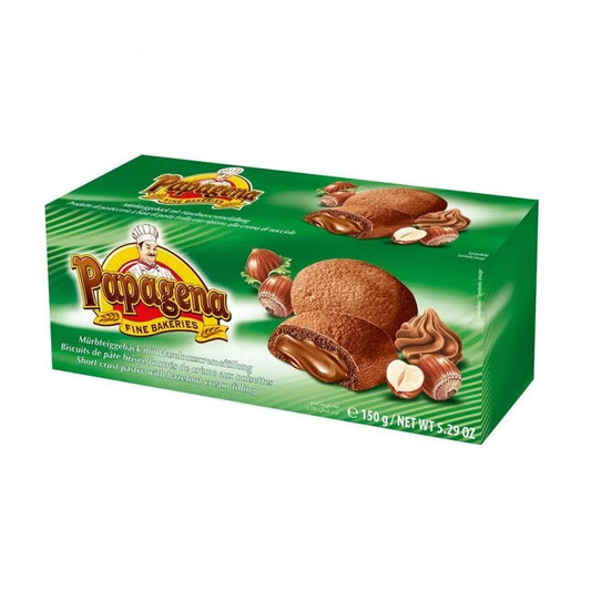 Biscoito Papagena de Chocolate com Recheio de Avelã 150g