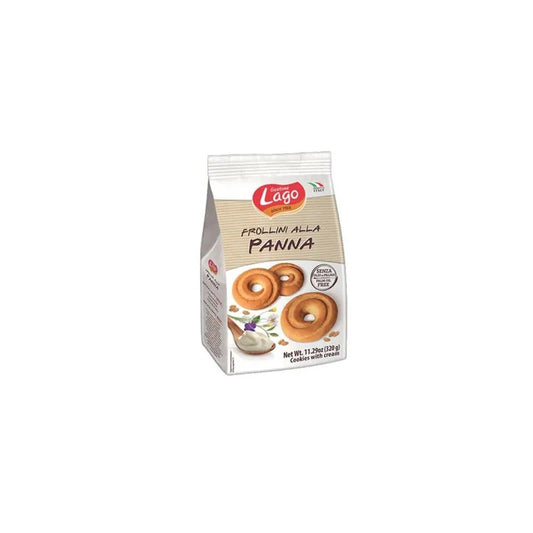 Biscoito de Nata Lago Frollini 320g Importado da Itália
