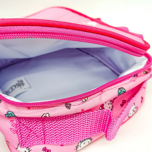 Bolsa Térmica Hello Kitty Flawless Rosa com Alça Ajustável