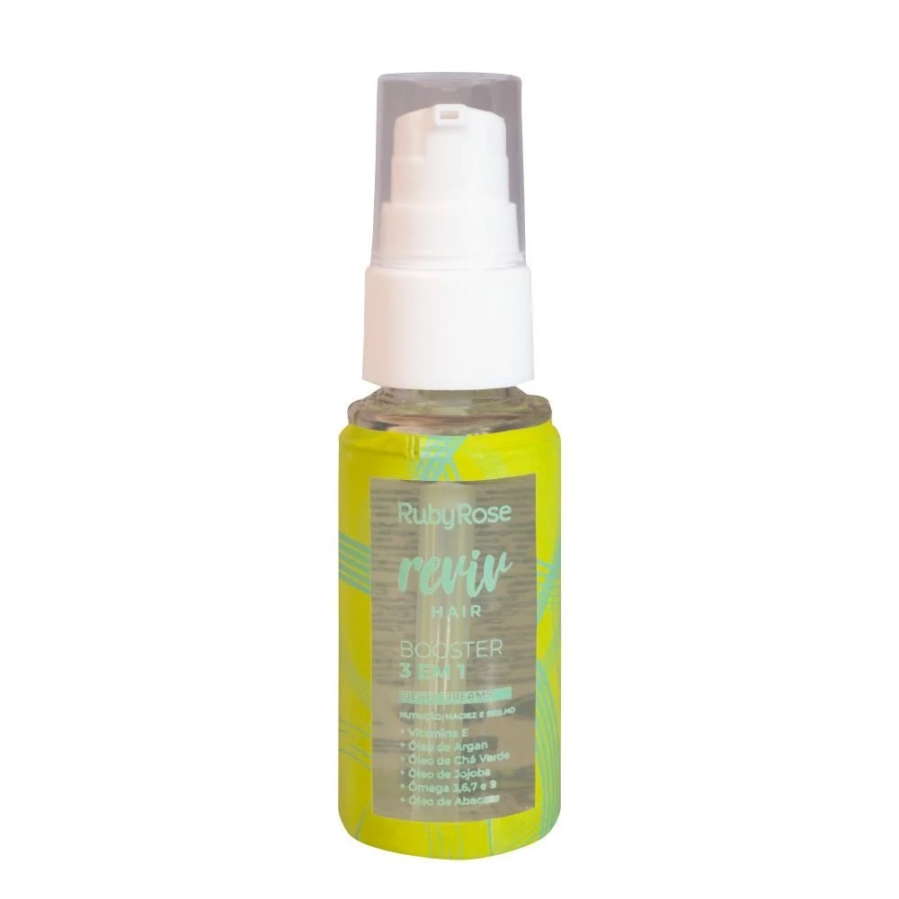 Booster Capilar Ruby Rose Reviv Hair 3 em 1 Berry Dreams 30ml