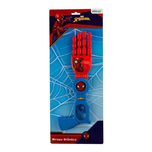Braço Biônico Homem Aranha com Garra Etitoys