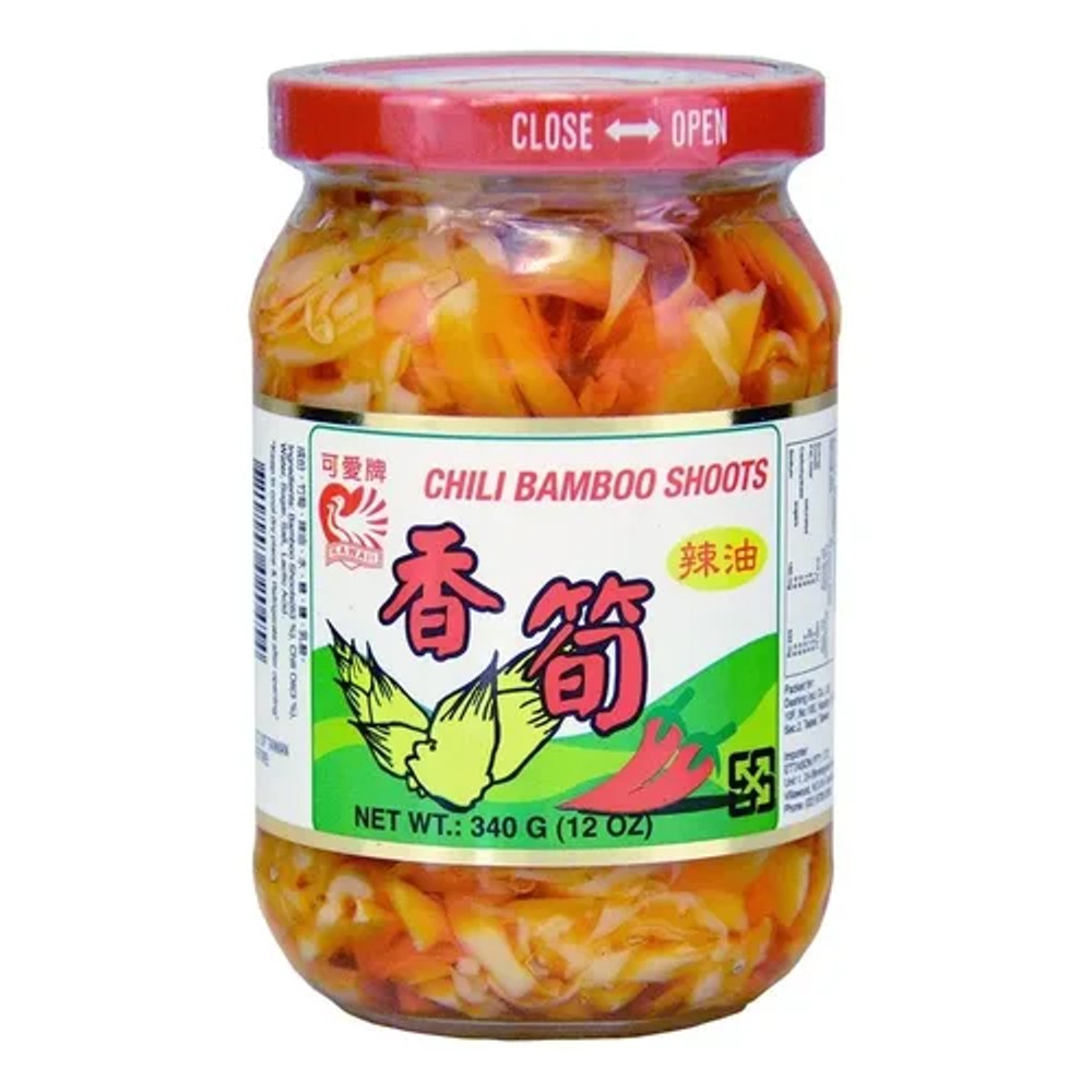 Broto de Bambu Apimentado em Conserva Kawaii Empório Daruma 340g