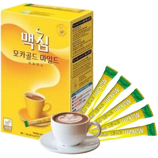 Café Instantâneo Maxim Mocha Gold Mild Zero Açúcar 100 Sticks 1,150g