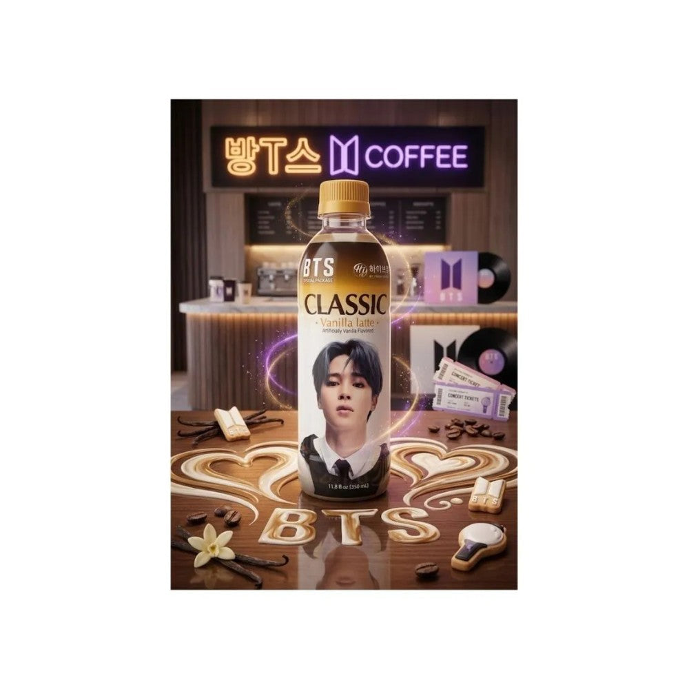 Café Vanilla Latte Classic BTS Empório Daruma 350ml Pronto para Beber