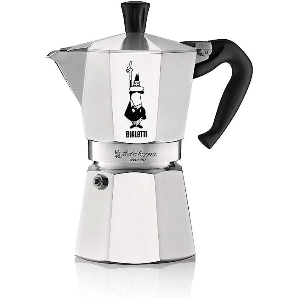 Cafeteira Bialetti Nuova Moka Express 6 Xícaras 270ml Alumínio